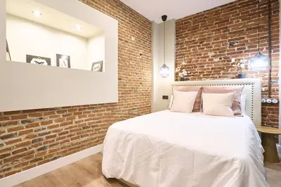 Cama o camas de una habitación en El capricho II en la Plaza Mayor centro Salamanca by keyhom