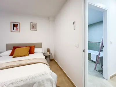 Cama o camas de una habitación en TAYP San Marcos 103