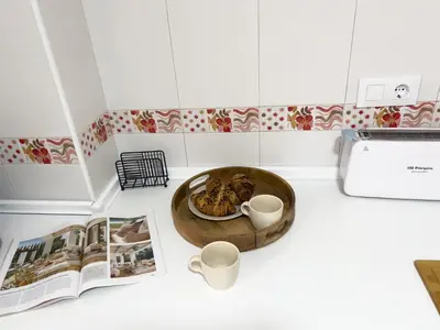 Una cocina o zona de cocina en TAYP San Marcos 106
