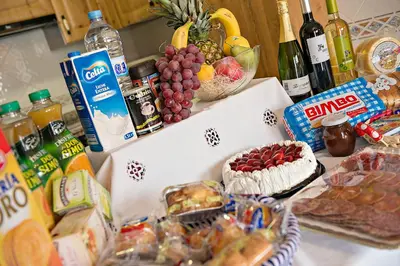 Comida en o cerca of this country house