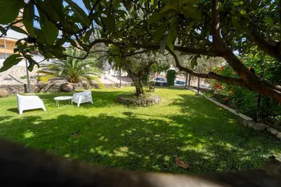 Jardín al aire libre en APARTAMENTO SAN MIGUEL N.2